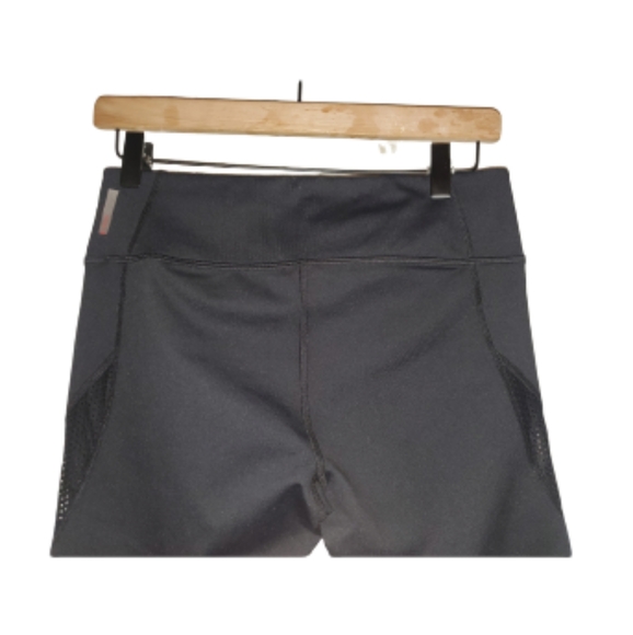 Zella Mesh Crop Leggings Black ⚫ Medium - Picture 8 of 10